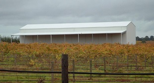 Winery shed made from COLORBOND® steel